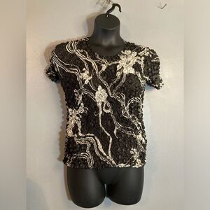 She's All That black-and-white 90s popcorn top